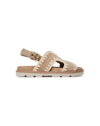 Sandale dama, MU.SW631006A,  Piele naturala, Roz, Roz