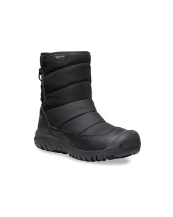 Cizme de iarna barbati  1027959, Piele ecologica, Gri