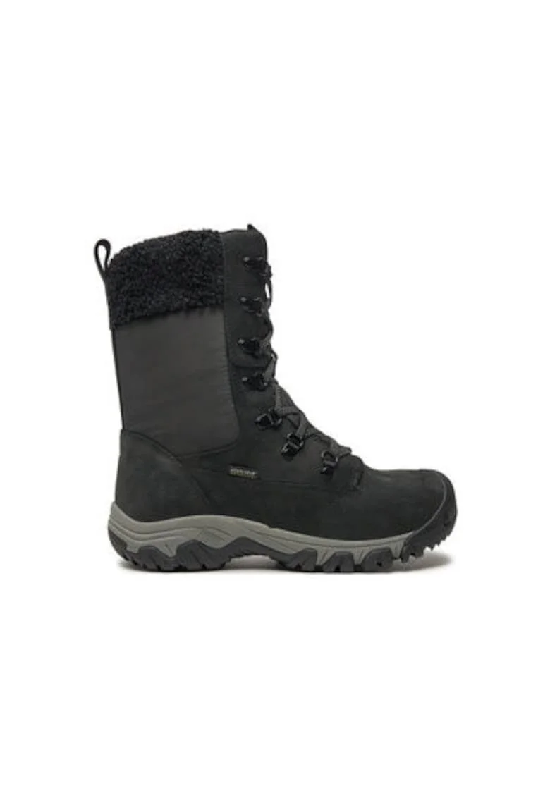 Cizme de iarna dama  1029410, Piele naturala, Negru