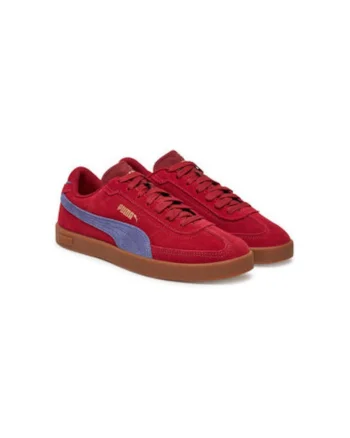 Pantofi sport unisex  400717, Piele naturala, Visiniu