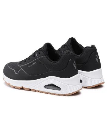 Adidasi fete  310024L, Piele ecologica, Negru