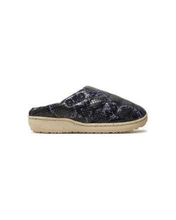 Papuci unisex,  304464867, Piele ecologica, 35-36 EU, Violet