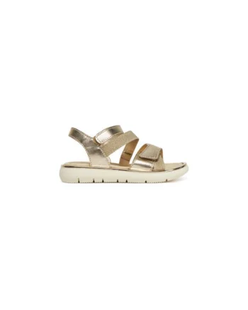 Sandale fete, 7936511,  Piele naturala, Auriu, Auriu