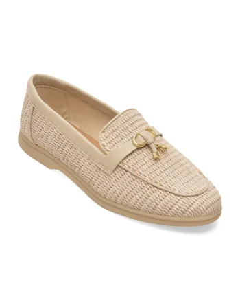 Mocasini ALDO bej, CRERAS 108, din material textil