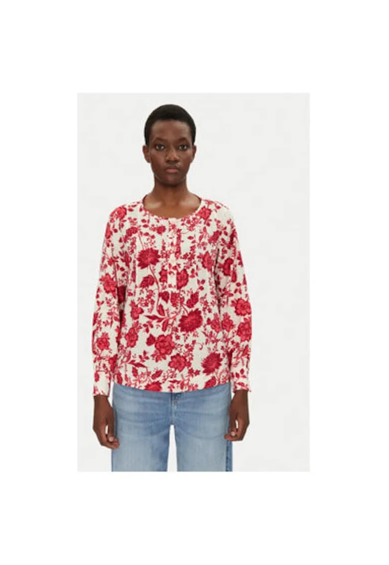 Bluza dama  20615432, Viscoza/Poliamida, Roz, Roz