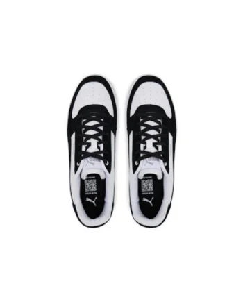 Pantofi sport barbati, 400710,  Piele naturala, Negru