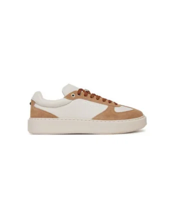 Pantofi sport barbati, KL52235,  Piele naturala, Alb