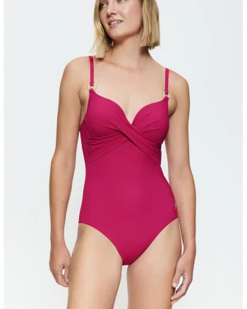 Costum de baie Summer Twist OWP, Fucsia
