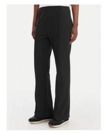 Pantaloni de trening drepti cu talie elastica,