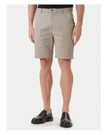 Pantaloni scurti chino din amestec de bumbac