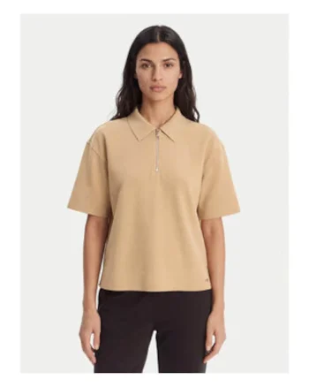 Tricou polo uni lejer