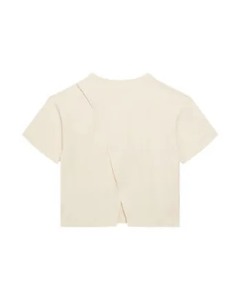 Tricou bumbac crop