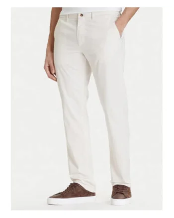 Pantaloni Chino din bumbac.