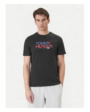 Tricou cu imprimeu logo din bumbac