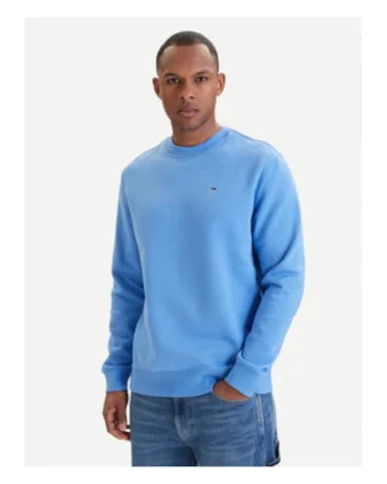 Bluza regular fit din amestec de bumbac cu maneci lungi