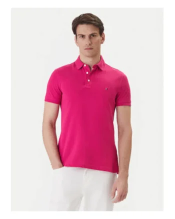 Tricou Polo din amestec de bumbac organic.