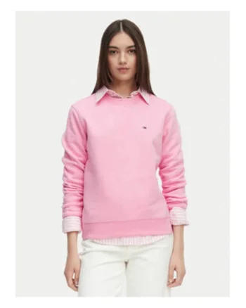 Bluza uni cu croiala regular-fit
