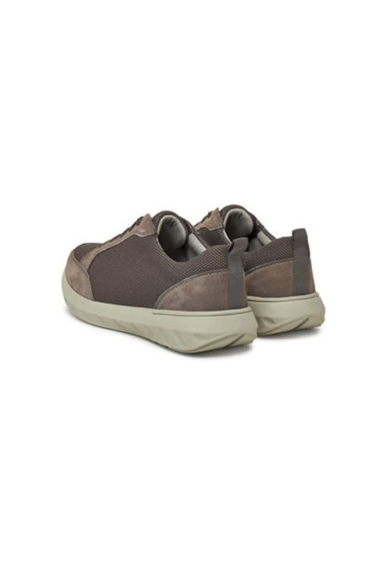 Pantofi sport barbati, 33614,  Piele naturala, Gri
