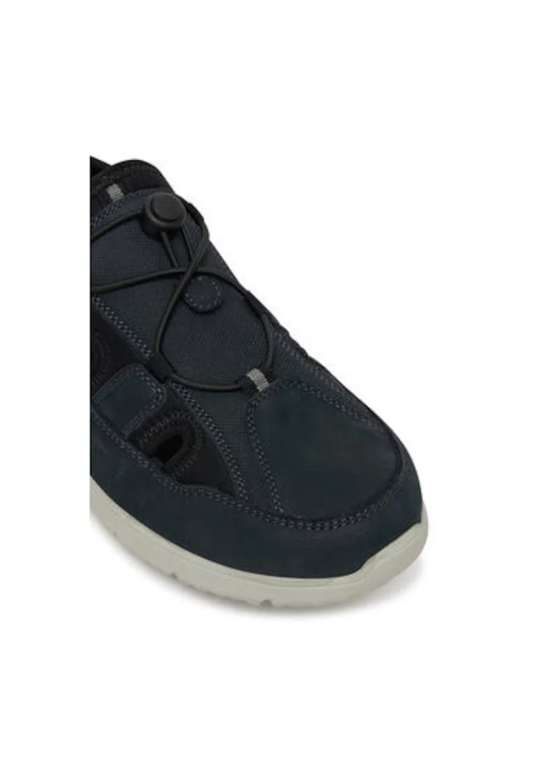 Pantofi sport barbati, 32102,  Piele naturala, Bleumarin