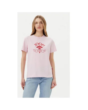 Tricou dama  10019318 30046273, Bumbac, Roz, Roz