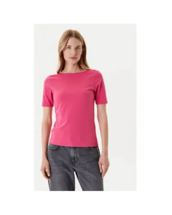 Tricou dama  3FJHD109K, Bumbac, Roz, Roz
