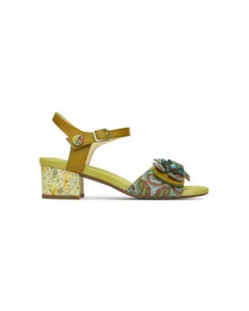 Sandale dama, HUCBIO 42,  Piele naturala, Kaki, Kaki