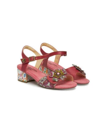 Sandale dama, HUCBIO 42,  Piele naturala, Roz