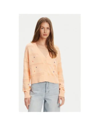 Bluza dama  10C1E604W, Bumbac, Portocaliu, Portocaliu