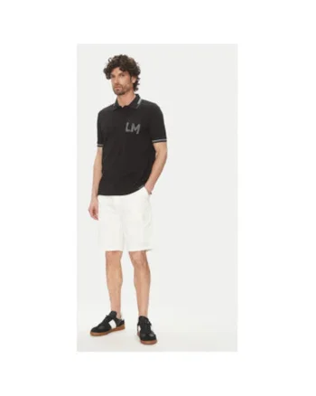 Tricou Polo barbati  MAP009 PK001, Bumbac/Elastan, 3XL INTL, Negru