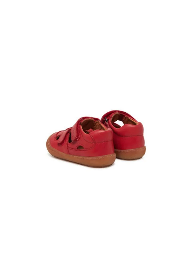 Sandale fete, G2150186-7,  Piele naturala, Rosu, Rosu