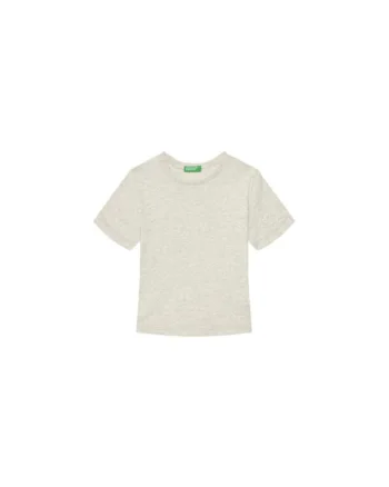 Tricou baieti  3I1XG10IJ, Bumbac, 82 CM, Gri