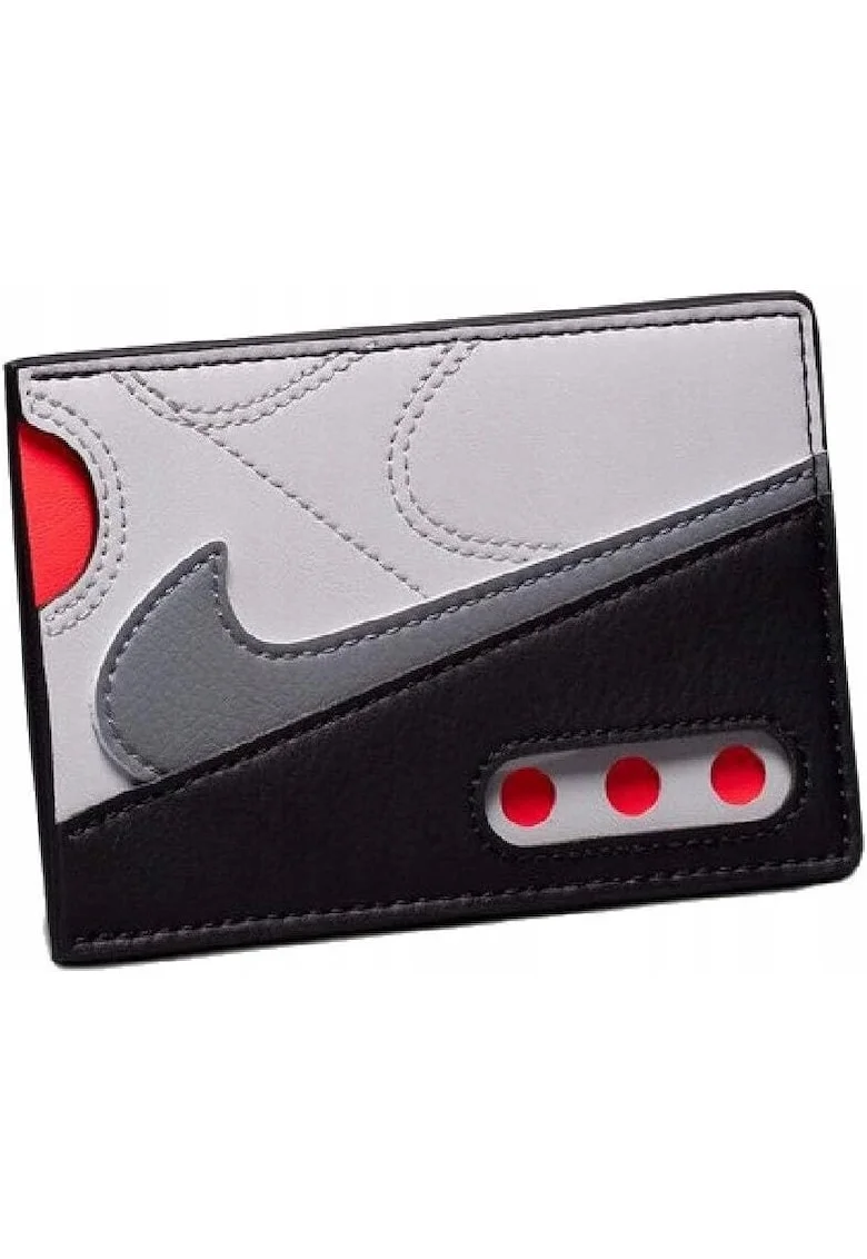Portofel barbati  Air MAX 90, poliuretan/poliester, 3 compartimente pentru carduri, 12x8.5x0.5cm