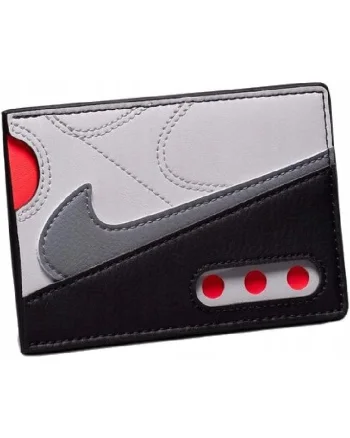 Portofel barbati  Air MAX 90, poliuretan/poliester, 3 compartimente pentru carduri, 12x8.5x0.5cm