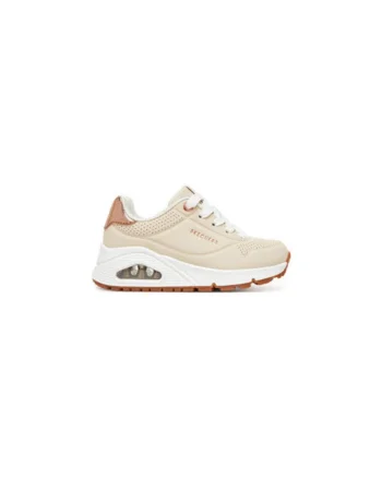Adidasi fete  310545L, Piele ecologica, Bej