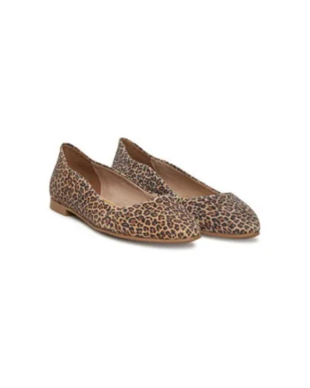 Balerini  1-22119-42, Piele naturala, Maro, Maro