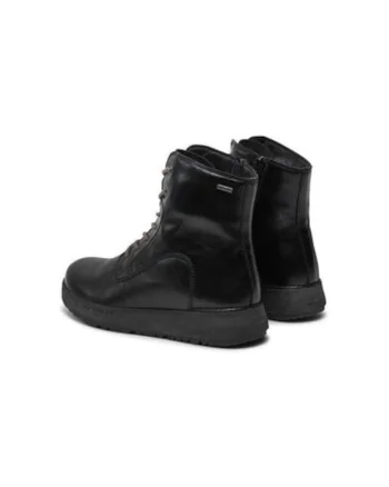 Botine dama  95651, Piele naturala, 36 EU, Negru