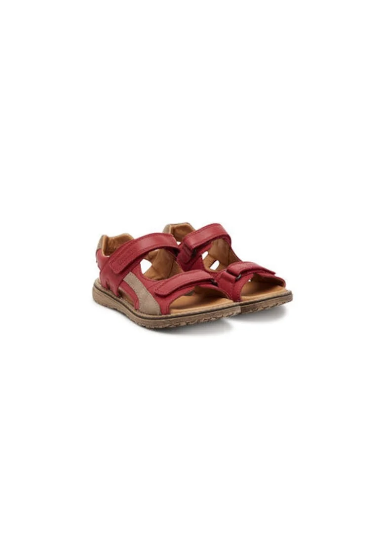 Sandale baieti, G3150280-2,  Piele naturala, Rosu, Rosu