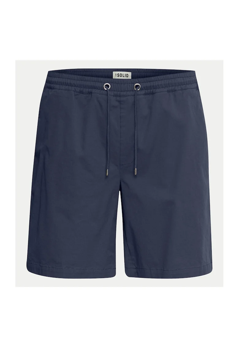 Pantaloni scurti barbati,  303539306, Albastru inchis, Bumbac