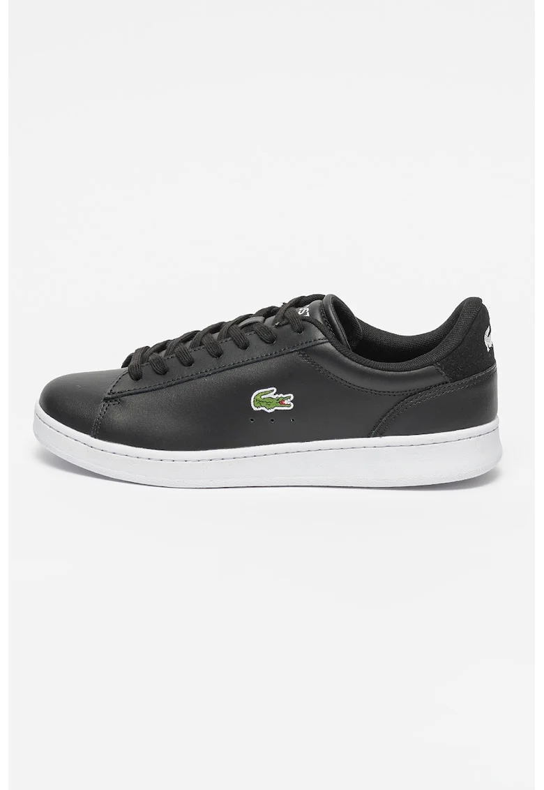Pantofi sport din piele cu garnitura din piele intoarsa Carnaby Set, Alb/Negru
