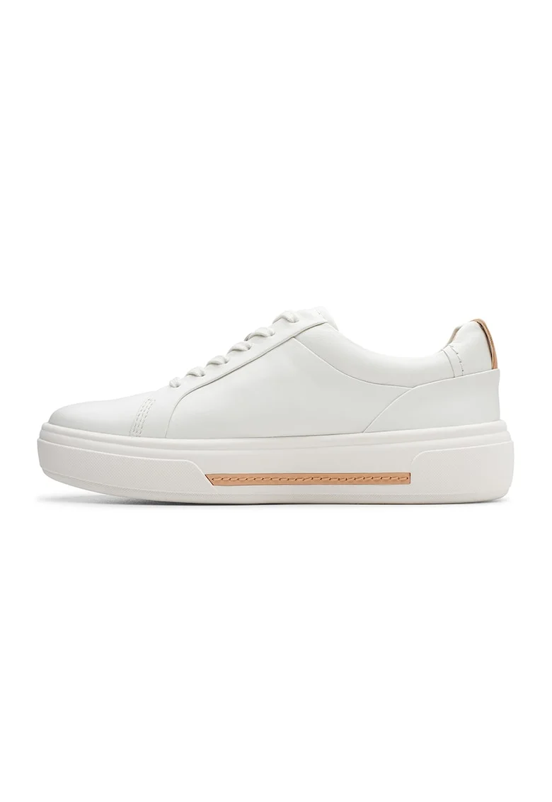 Pantofi sport de piele Hollyhock, Alb