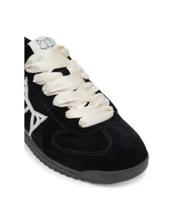 Pantofi sport dama, EXPOSUREE,  Piele naturala, 37 EU, Negru