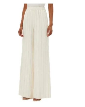 Pantaloni dama MA3008C E25MA4C.11,  Viscoza/In, Ecru