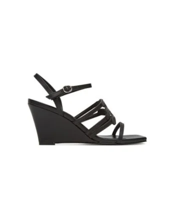 Sandale dama, KL34425,  Piele naturala, Negru
