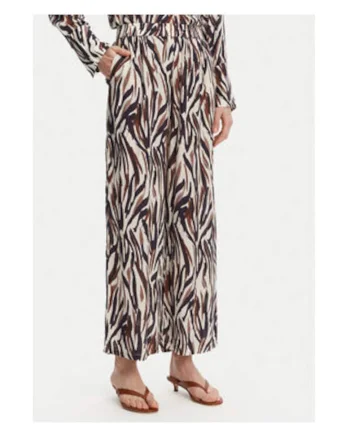 Pantaloni dama,  BL676 C94 CREMA, 100% Vascoza, Maro