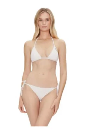 Costum de baie dama, Emporio Armani, poliester/elastan, Alb