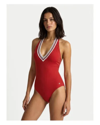 Costum de baie intreg uni cu spatele gol,