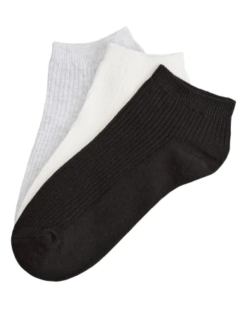 Sosete scurte dama set de 3 perechi Ground