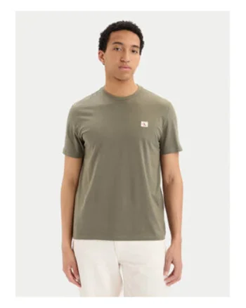 Tricou regular fit din bumbac cu aspect decolorat