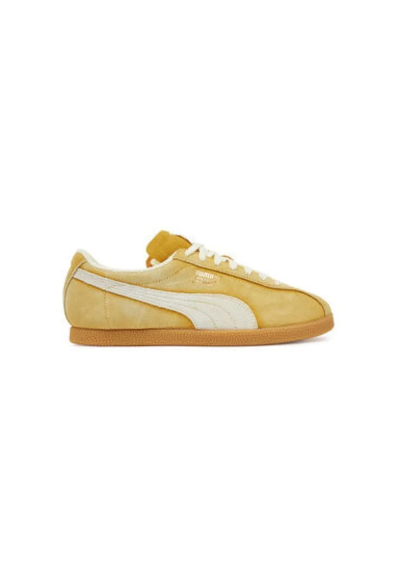 Pantofi sport unisex  401643, Piele naturala, Auriu