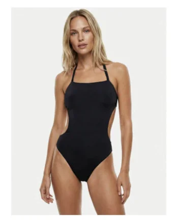 Costum de baie intreg cu decupaje